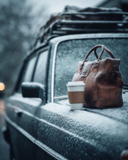 Day 18 ❄️Embrace the open roads, the glistening snow, and the comforting warmth of coffee in your hands. Stay safe on your winter journeys, no matter where they lead you!🚗 #ChillyAdventures #CozyWanderlust